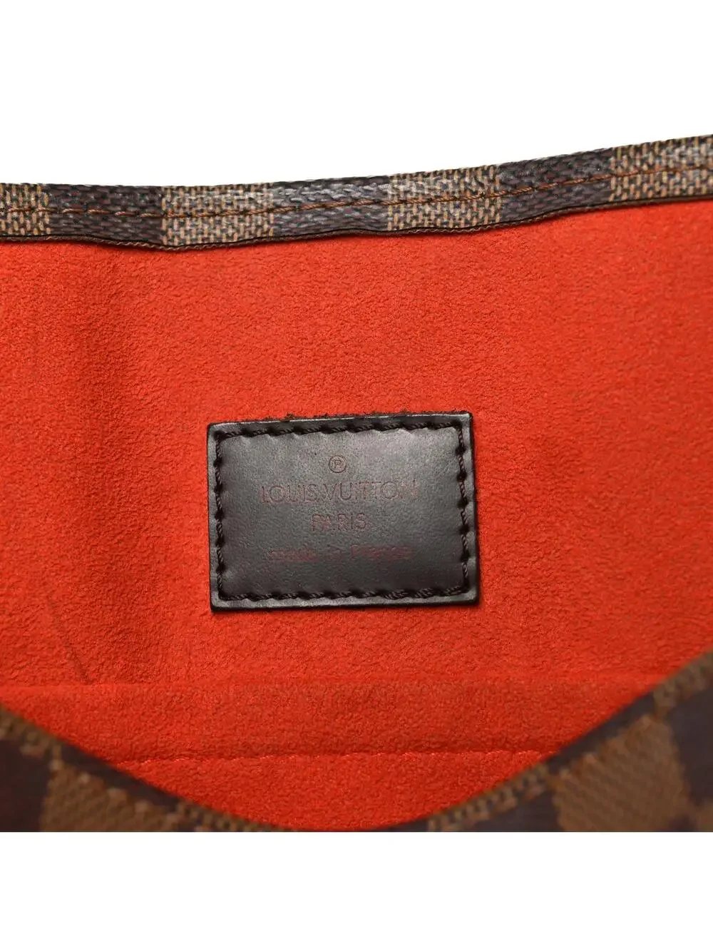 Louis Vuitton Damier Ebene Sac Plat #261644L65B